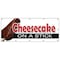 Signmission CHEESECAKE ON A STICK BANNER SIGN frozen cheese cake pop chocolate B-120 Cheesecake On A Stick - alternate 1